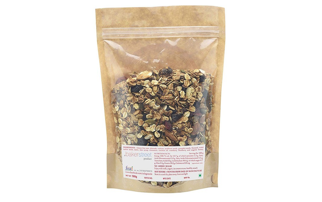 Zola Granola Fitness Formula    Pack  1000 grams